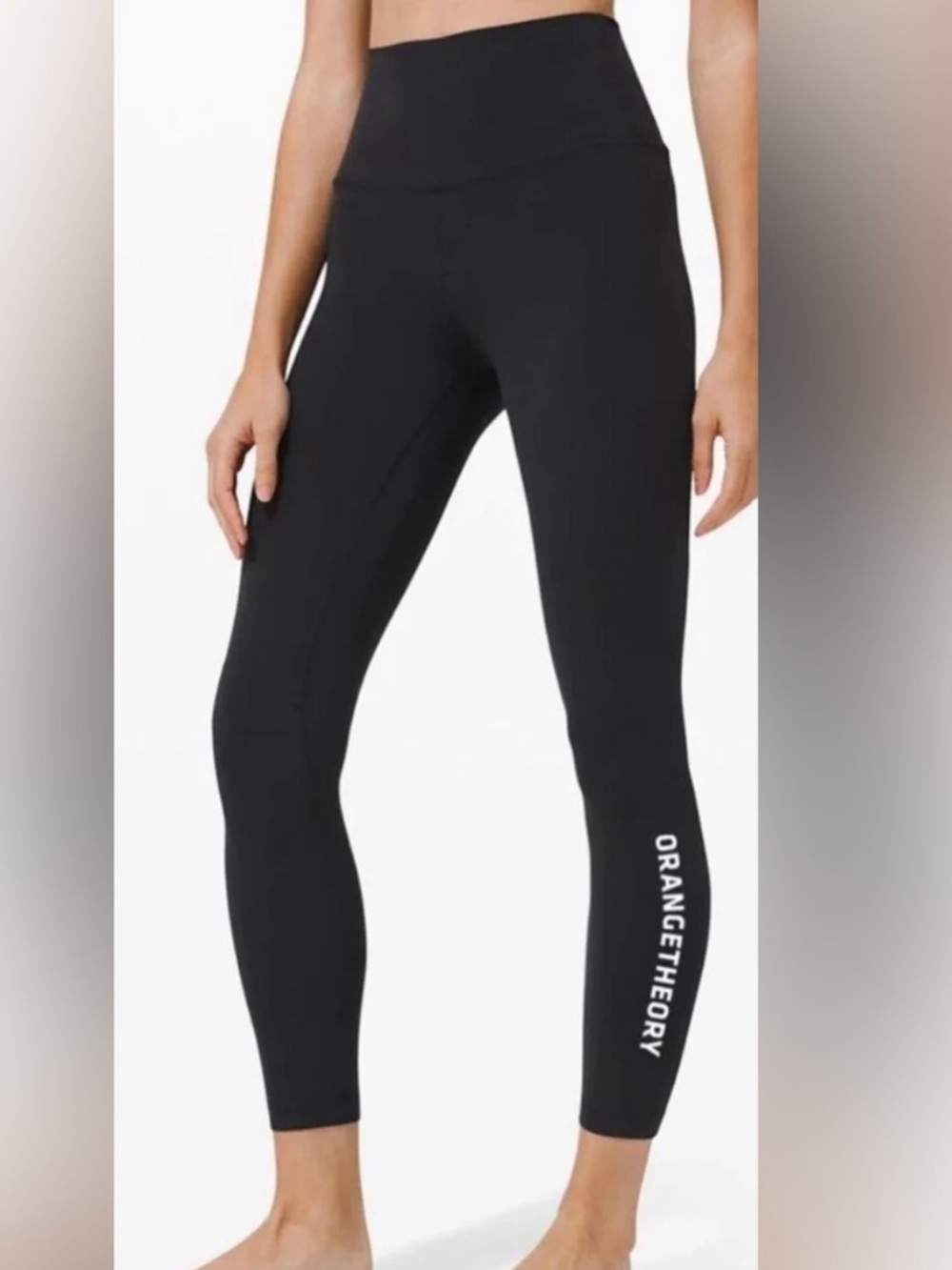 Lululemon x Orangetheory Wunder Train Black Leggings